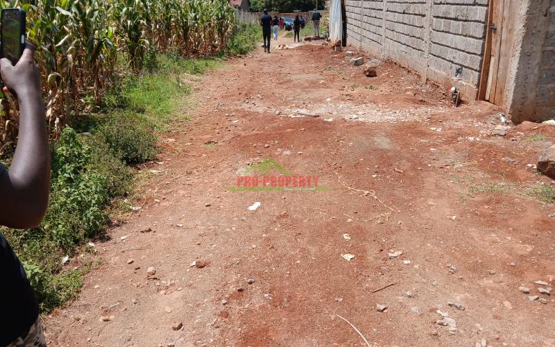 Prime Residential 40 By 80 Fts Plots  For Sale In Kikuyu Gikambura
