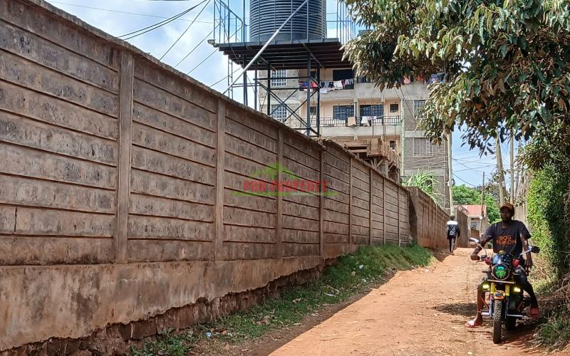 Prime Commercial 50x100 Ft Plot In The Well Developed Kinoo Area