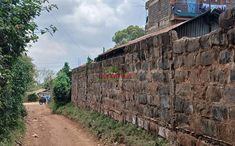 Prime Commercial 50x100 Ft Plot In The Well Developed Kinoo Area