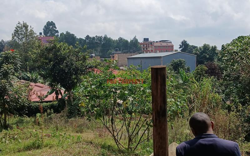 Prime Commercial Plot For Sale In Kikuyu Gitaru