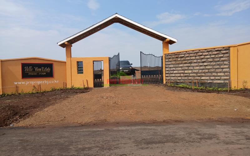 Prime 50 By 100fts Plots  In A Controlled Set-up For Sale In Kikuyu Nachu