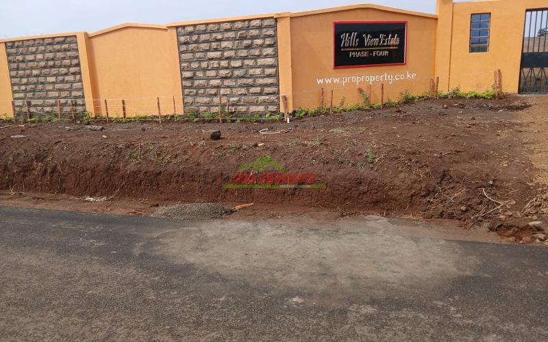 Prime 50 By 100fts Plots  In A Controlled Set-up For Sale In Kikuyu Nachu