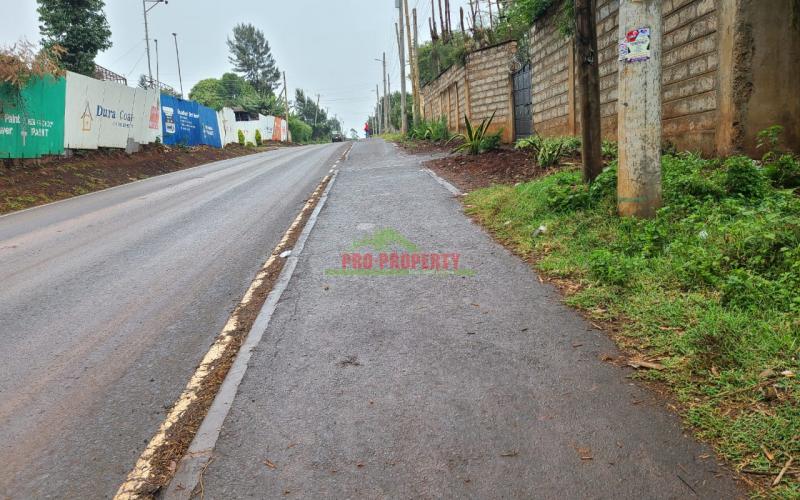 Commercial Plot For Sale In Kikuyu Town.