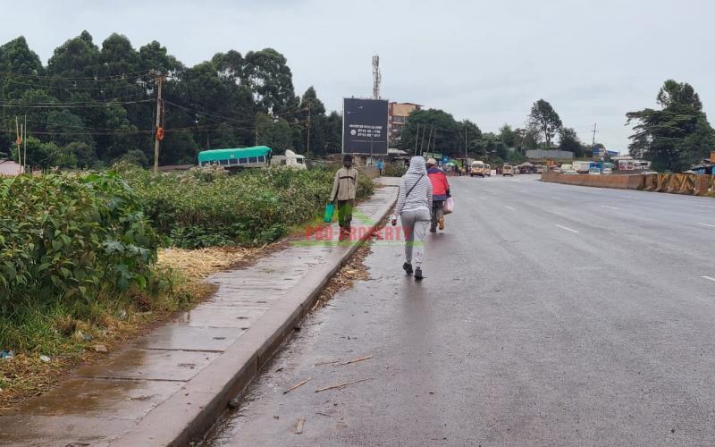 Prime Commercial Land For Sale Kikuyu-gitaru