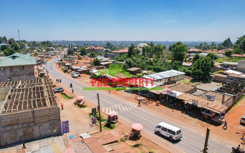 Prime Commercial Plot For Sale In Thogoto Kikuyu - 100 X 100 Ft