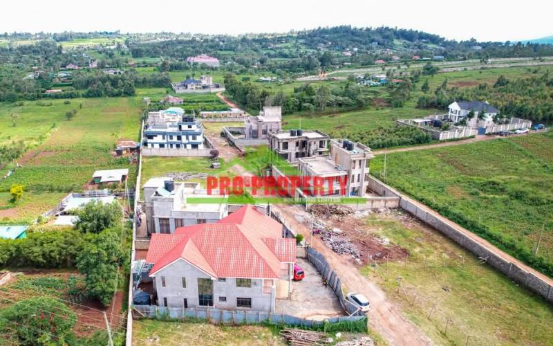 Residential Serviced Plot For Sale In A Controlled Gated Estate In Kikuyu-lusigetti.