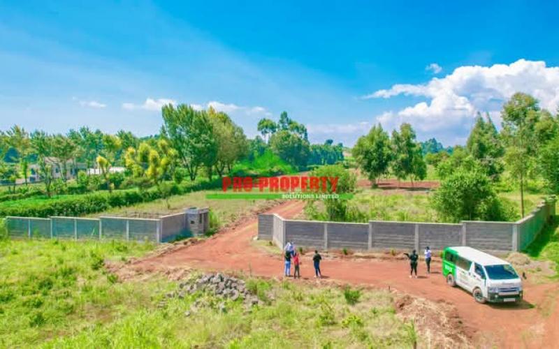 Residential serviced plots for sale i Kikuyu-Ondiri.