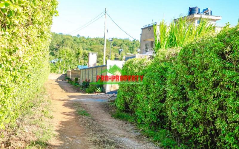 Prime Residential Plot For Sale In Kikuyu -lusigetti