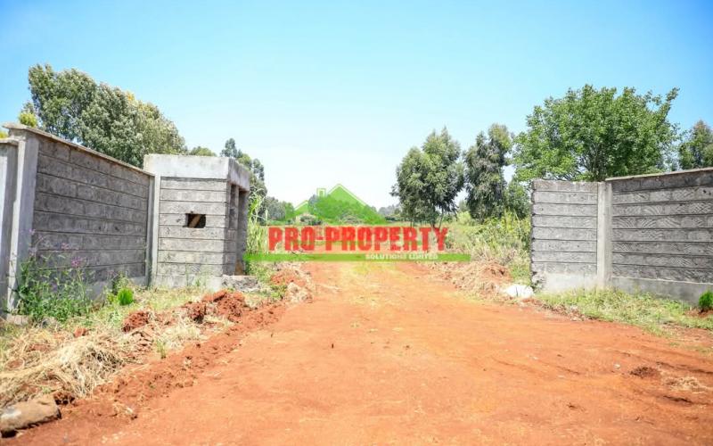 Residential Serviced Plots For Sale In Kikuyu ,ondiri.