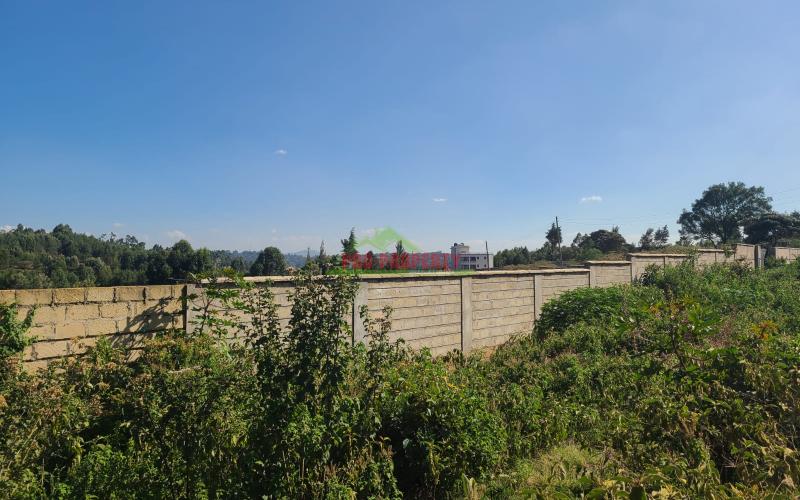Prime Residential Plot For Sale In Kikuyu Opposite Rumwe Garden