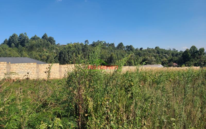 Prime Residential Plot For Sale In Kikuyu Opposite Rumwe Garden