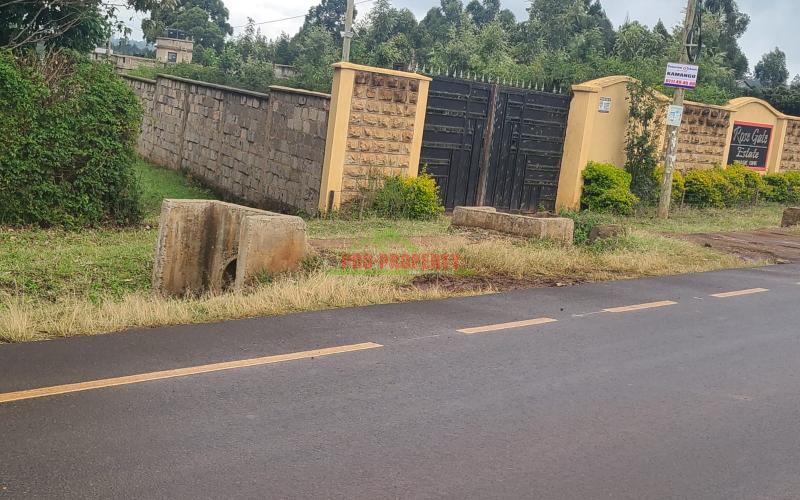 Prime residential plot for sale in lusingeti (kinyua close)