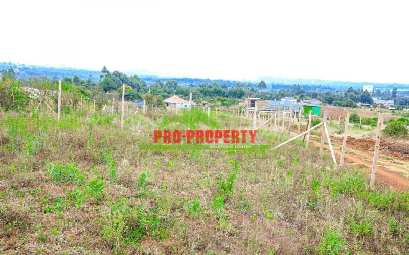 Ready To Build Plots For Sale In Kikuyu-residential Area