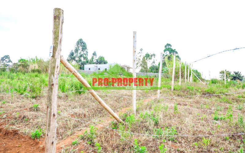 Ready To Build Plots For Sale In Kikuyu-residential Area