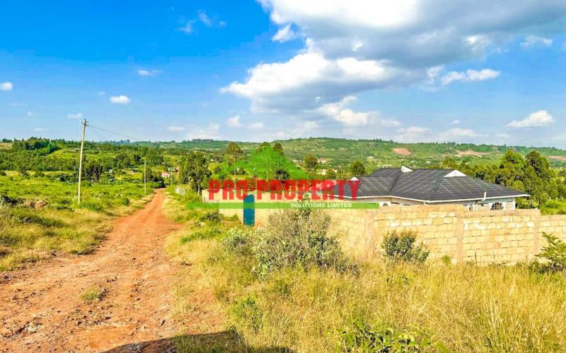 Prime Residential 50 By 100fts Plots For Sale In Kikuyu, Nachu