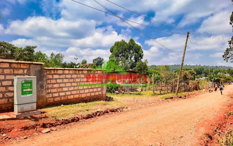 Residential Plot For Sale In Kikuyu,gikambura In A Gated Concept.