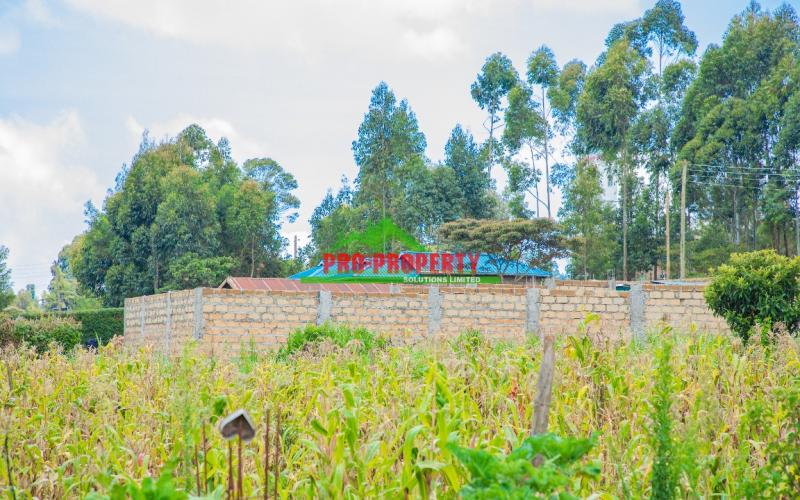 Prime Residential 50 By 100 Fts Plot For Sale In Kikuyu, Ngamba