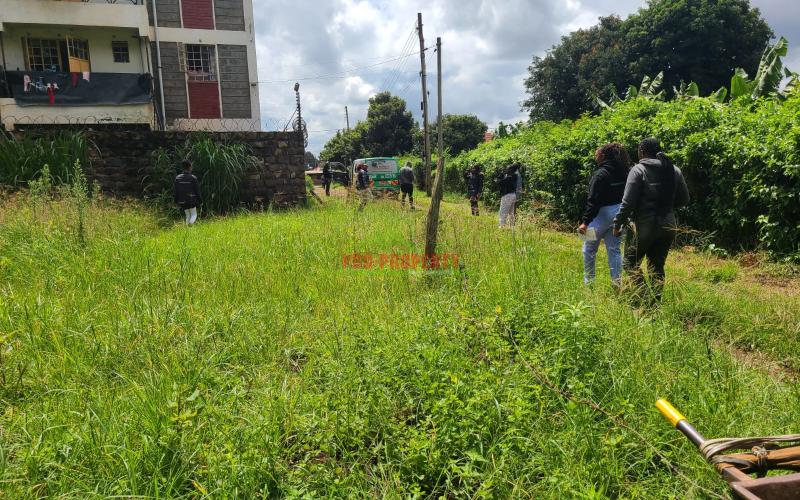 Commercial Plot For Sale In Regen,waiyaki Way
