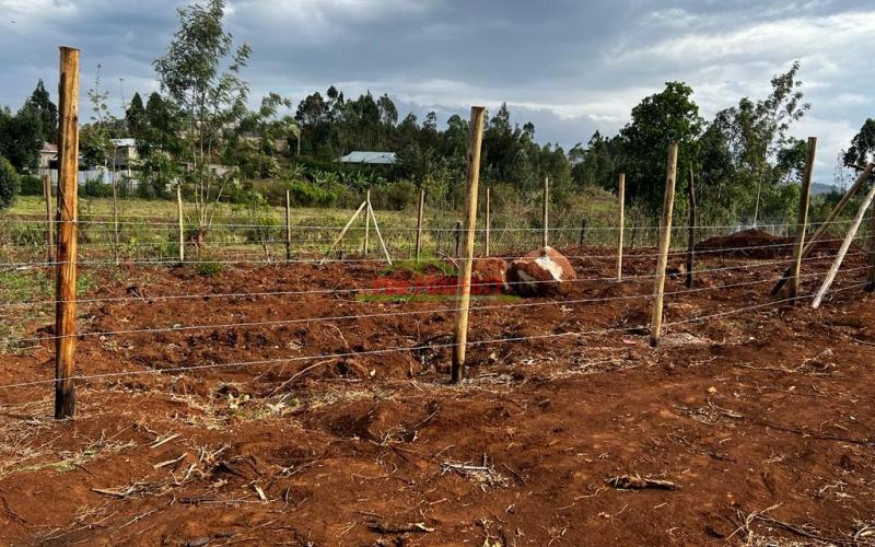 Prime Fenced Residential Plot For Sale In Kikuyu, Kamangu.