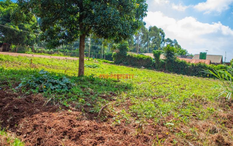 Prime Commercial Plot Touching Tarmac For Sale In Kikuyu, Gikambura