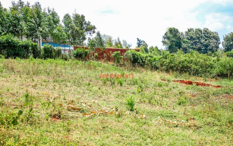 Prime Commercial Plot Touching Tarmac For Sale In Kikuyu, Ondiri