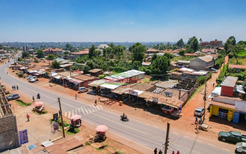 Prime Commercial Plot Fronting The Tarmac For Sale In Kikuyu, Thogoto