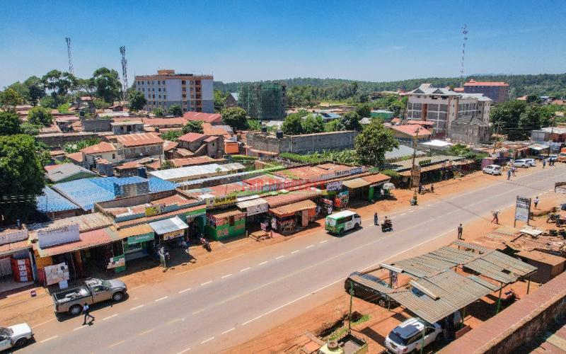 Prime Commercial Plot Fronting The Tarmac For Sale In Kikuyu, Thogoto