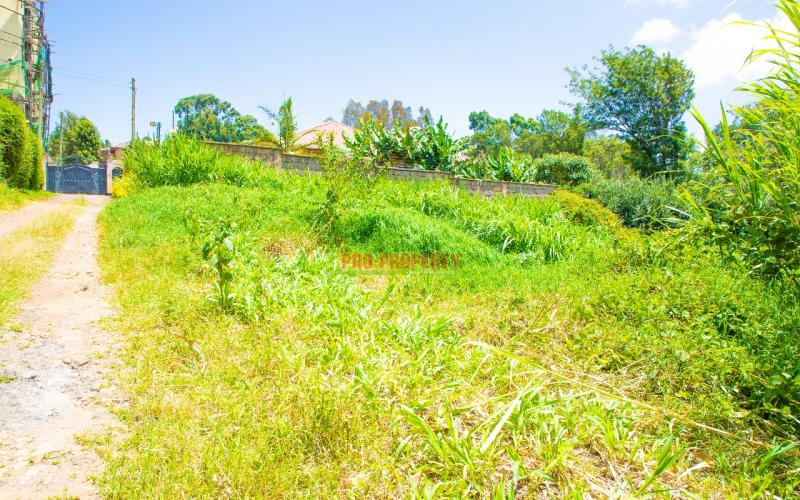 Prime Commercial Plot (touching Tarmac) For Sale In Kikuyu, Gikambura .