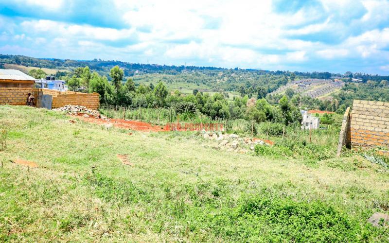 Prime Commercial Plot Touching Tarmac For Sale In Kikuyu,ondiri