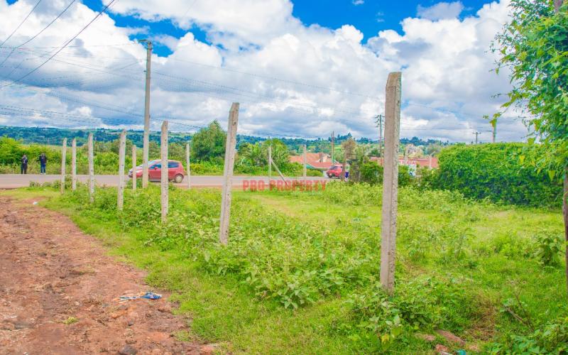 Prime Commercial Land For Sale In Kikuyu, Gikambura