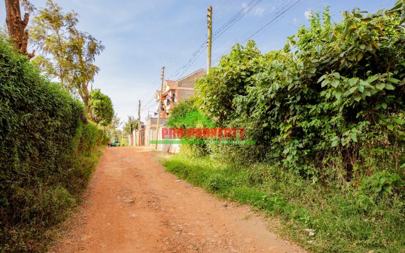 Prime Commercial Plot For Sale In Kikuyu, Thogoto