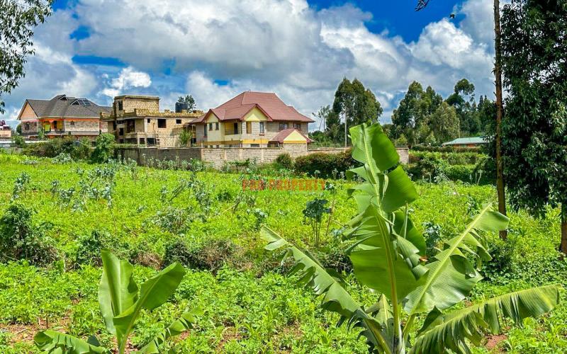 Prime Residential Plot For Sale In Kikuyu, Gikambura (rio-nderi Area).