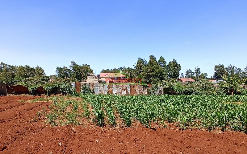 Half Acre Land For Sale In Thogoto, Kikuyu