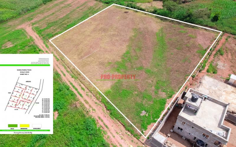 Prime Residential Plots For Sale In Kikuyu, Kamangu.(Gated community set up).