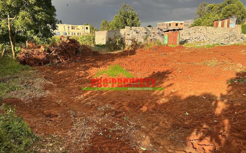 Prime Plot For Sale in Kikuyu, Gikambura.