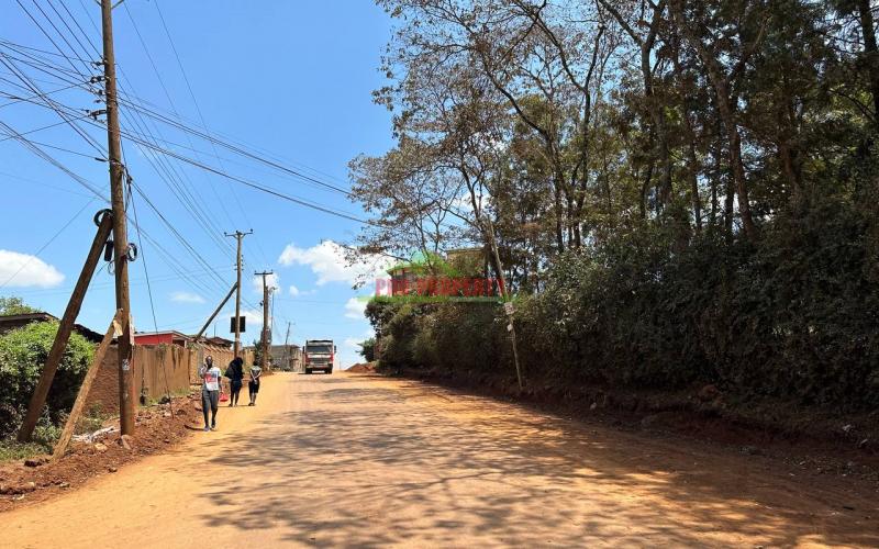 Prime Commercial Plot For Sale In Kinoo 87 Along Waiyaki Way.