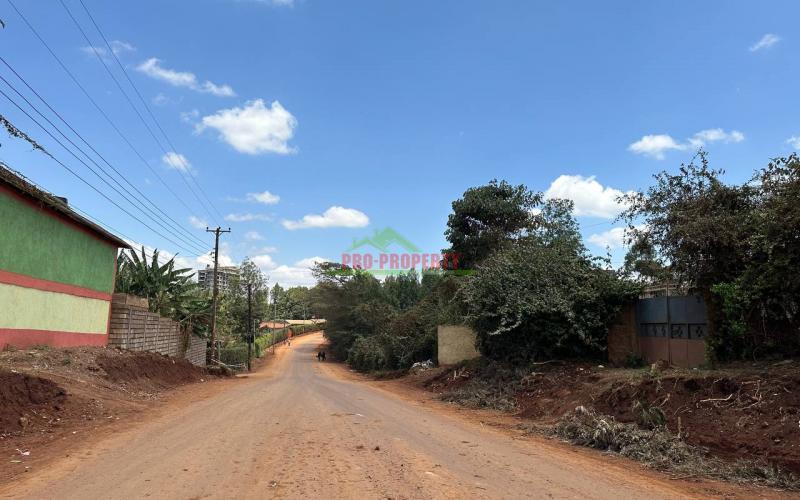 Prime Commercial Plot For Sale In Kinoo 87 Along Waiyaki Way.