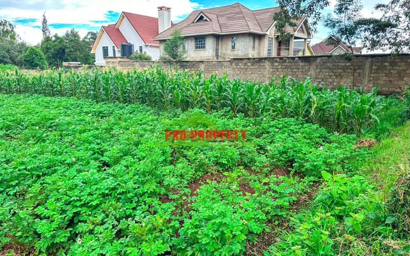Residential Plot For Sale In Gated Community In Muguga, Kiambaa Along Waiyaki Way.