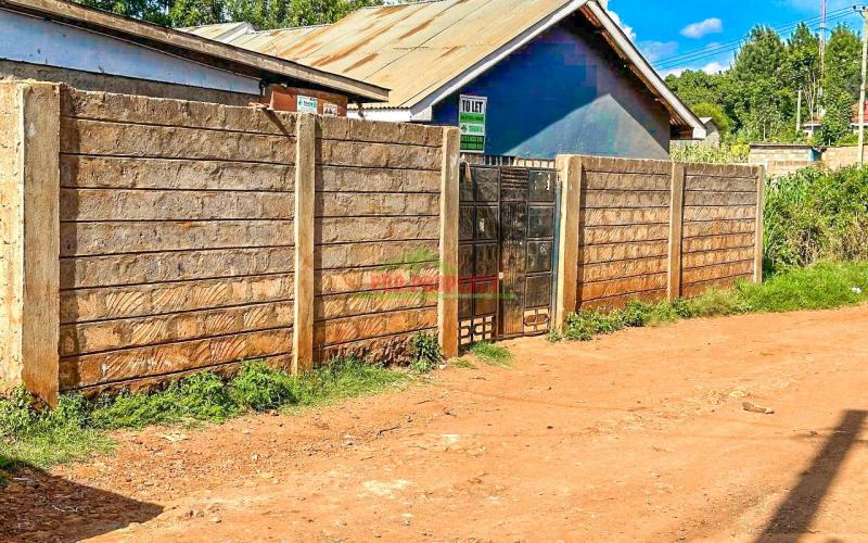 Developed Plot For Sale In Kikuyu, Thogoto Near The Southern Bypass.