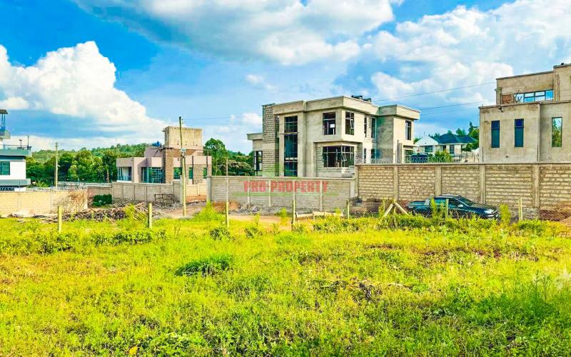 Residential Serviced Plot For Sale In A Controlled Gated Estate In Kikuyu, Rose Gate.