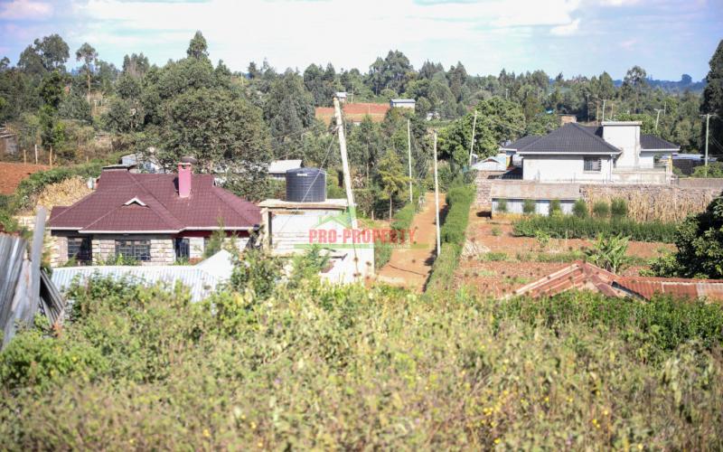 Prime Residential Plot For Sale In Kikuyu, Kamangu.