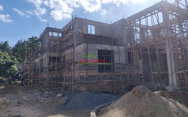 60% Incomplete 5 Bedroom Mansionette For Sale In Kikuyu Gikambura