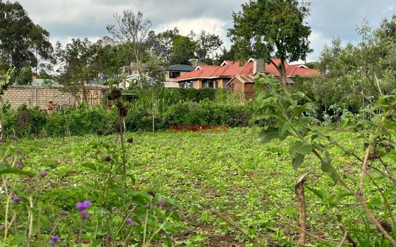 Affordable 1/4 Acre Plot For Sale in Kikuyu-Thigio