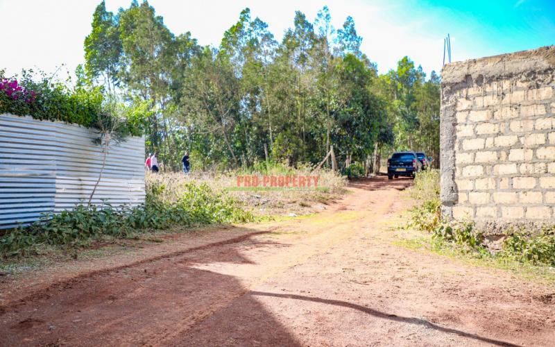 Prime Residential Plot For Sale In Kikuyu, Kamangu.