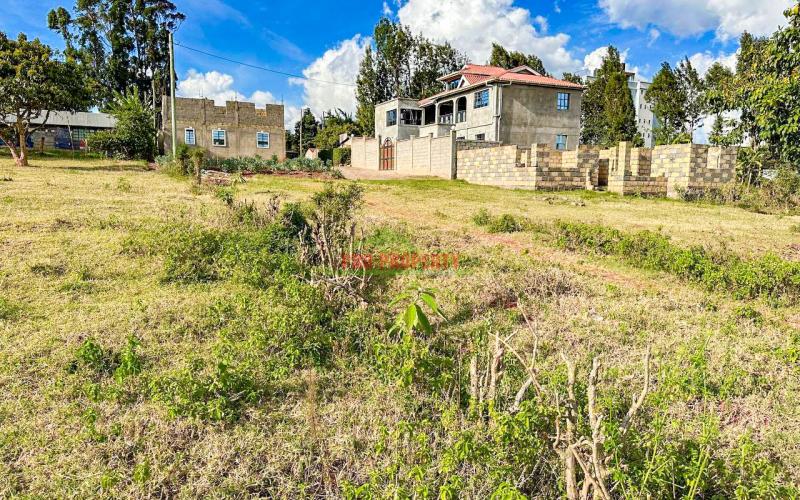 Half Acre Land For Sale In Kikuyu Thogoto.
