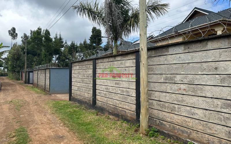 Prime Residential Plot For Sale In Kikuyu ,thogoto