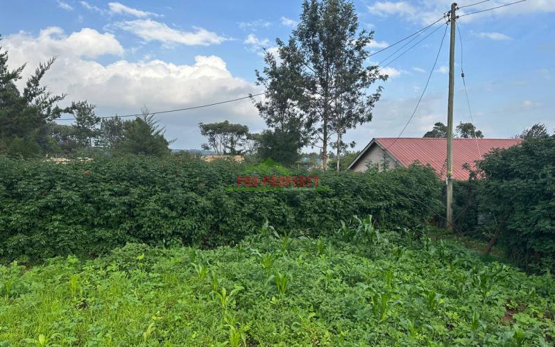 Residential ¼ +⅛acre Together Plot For Sale In Kikuyu, Kamangu