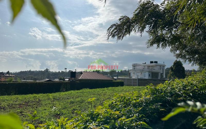 Prime Residential Plot For Sale In Kikuyu, Kamangu