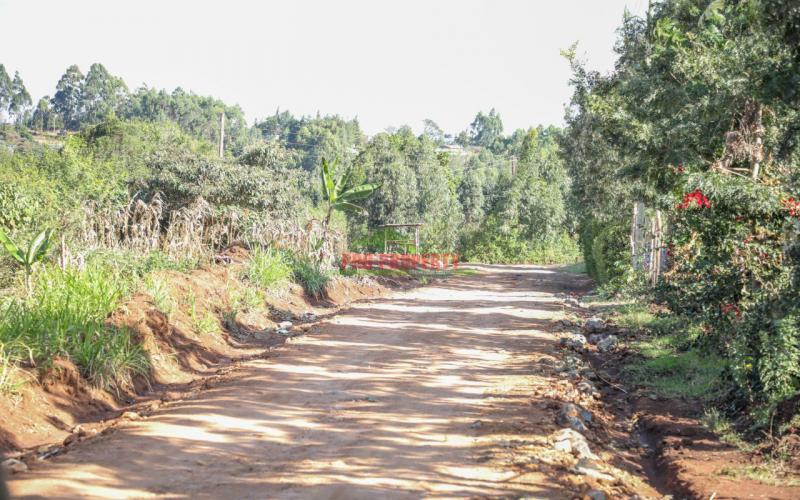 Prime Residential Plot For Sale In Kikuyu, Kamangu -migumoini.