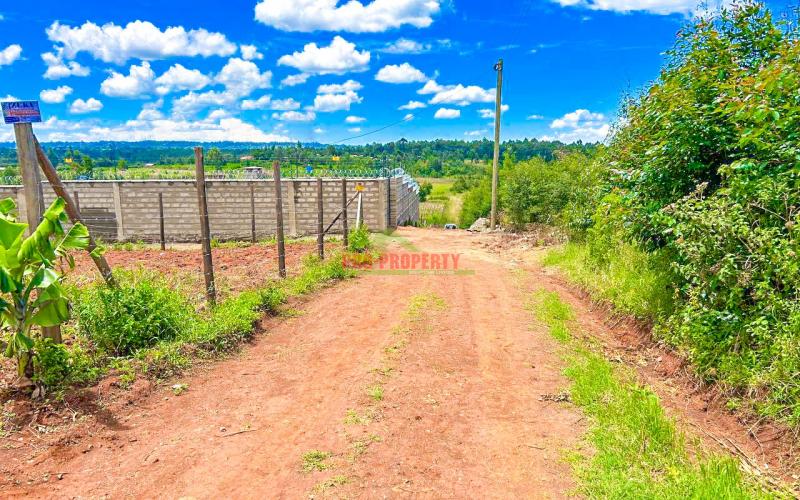 Prime Residential Plot For Sale In Kikuyu,kamangu